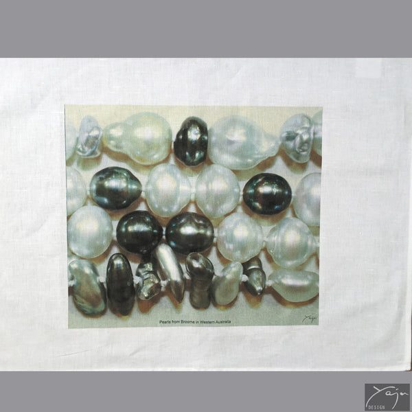 Broome Pearls - Tea Towel No.5