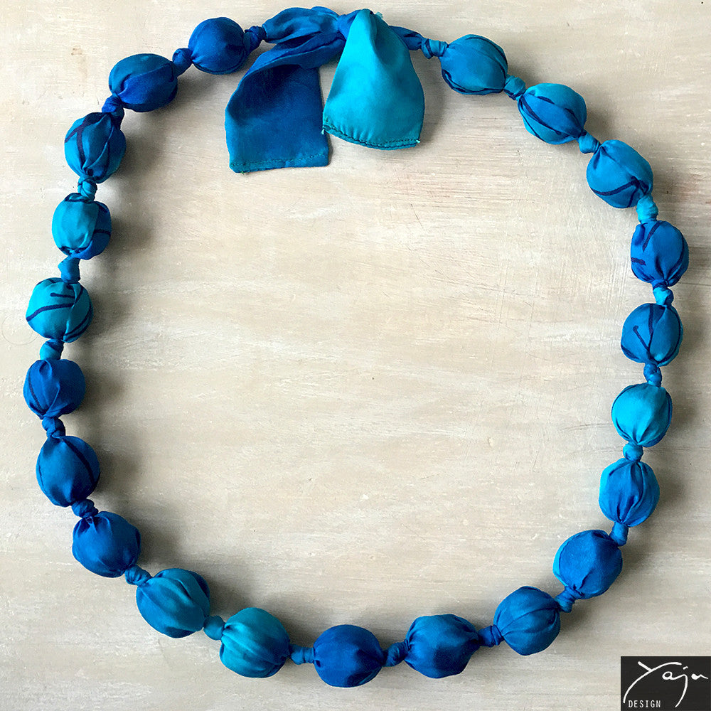 The Big Blue Necklace No.14 YAJA DESIGN