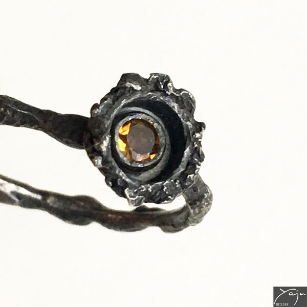 Silver & Zircon Ring No.10