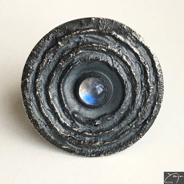 Silver & Moonstone Ring No.3