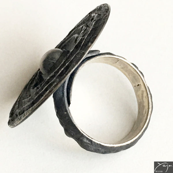 Silver & Moonstone Ring No.3