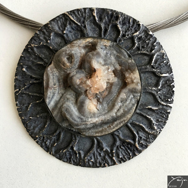 Silver & Chalcedony - Set No.1