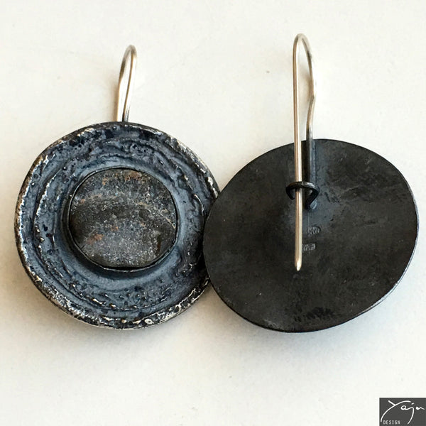 Silver & Chalcedony Earrings No.4