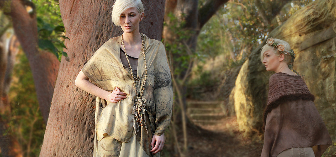 Yaja Design silk garments are handmade and exclusive